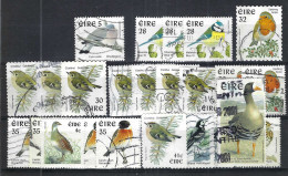 IRLANDE Ca.2000: Lot D' Obl. "OISEAUX" - Gebraucht