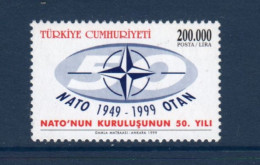 Turquie, Türkiye, **, Yv , Mi 3174, OTAN, - Nuovi