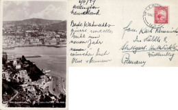 NEW ZEALAND 1937 POSTCARD SENT FROM WELLINGTON TO STUTTGART - Storia Postale