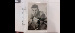Nino Defilippis 10x15 Autografo Autograph Signed - Cyclisme