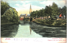 CPA Carte Postale Pays Bas Breda Academie Singel 1906  VM75329 - Breda
