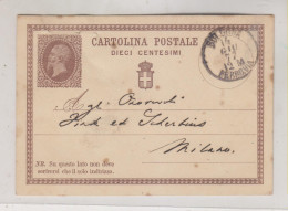 ITALY 1877 BOLOGNA Nice  Postal Stationery - Postwaardestukken