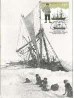 ANTARTIDA ANTARCTIC ROSS DEPENDENCY ENTERO POSTAL SHACKLETON ENDURANCE - Explorateurs & Célébrités Polaires