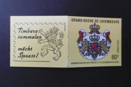 Luxemburg Mi. MH 2 ** Zu 60 Frank - Booklets