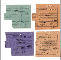 Biglietti Taormina Acireale 1947 - Altri & Non Classificati