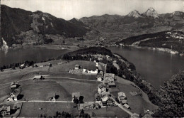 SEELISBERG / MIT BLICK AUF VIERWALDSTÄTTERSEE BRUNNEN U. DIE MYTHEN - Seelisberg