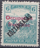 Arad Occupation Française En Hongrie Mi 34 * Moissonneurs  (K6) - Unused Stamps