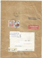 Pacchetto Postale Espresso Raccomandato Milano Per Città 13dic1982 Tariffa L.2.200 "Merce Esente Da Bolla" - Express/pneumatic Mail