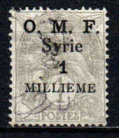 Syrie  - 1920 - Tb De France   Surch - N° 25  -  Oblit - Used - Oblitérés