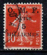 Syrie  - 1920 - Tb De France   Surch - N° 28  -  Oblit - Used - Oblitérés