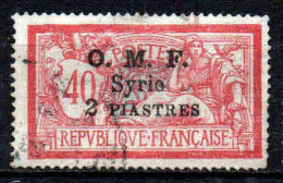 Syrie  - 1920 - Tb De France   Surch - N° 68  -  Oblit - Used - Oblitérés