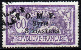 Syrie  - 1920 - Tb De France   Surch - N° 70  -  Oblit - Used - Oblitérés