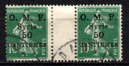 Syrie  - 1922 - Tb De France   Surch - N° 86 Avec Pont  -  Oblit - Used - Oblitérés
