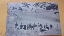 ( 04) Catastrophe Du Col De La Pare Pres Barcelonette 22.02.1904 - Autres & Non Classés