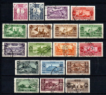 Syrie  - 1930 -  Sites  - N° 200 à 215 Sauf 202 -  Oblit - Used - Gebraucht