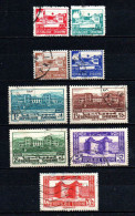 Syrie  - 1940  -  Edifices  - N° 250 à 258 -  Oblit - Used - Gebraucht