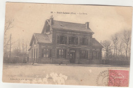 E872) SAINT SULPICE - Oise - La GARE - Old !! 1904 - Saint Sulpice Les Feuilles