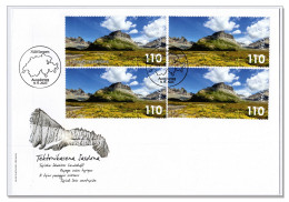 Switzerland  2023 (G21) UNESCO Tektonikarena Sardona Tschingelhörner Mountains Berge Montagnes Montagne FDC - Covers & Documents