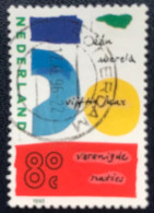 Nederland - C1/20 - 1995 - (°)used - Michel 1545 - Bevrijding & Oprichting VN - Usados