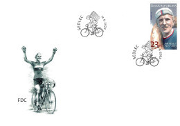 Czech Republic - 2023 - Sport - Jan Vesely, Czech Cyclist - FDC (first Day Cover) - FDC