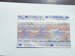 ISRAEL-Israel Railways Ltd-Tel-Aviv Center-Lod-Tel Aviv Center-(6793900)-adult-(30)-01.04.2019-(11.00₪)-good - Spoorweg