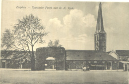 Postkaarten > Europa > Nederland > Gelderland > Zutphen  Spaanse Poort  En R.K. Kerk Gebruikt 1920 (13255) - Zutphen