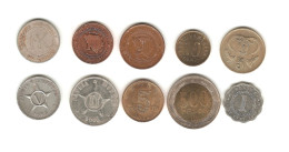 292/ Lot : 10 Monnaies : Congo - Bosnie Herzégovine - Estonie - Chypre - Cuba - Chine - Chili - Belize - Collections & Lots