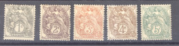 Alexandrie  :  Yv  19-23  * - Unused Stamps