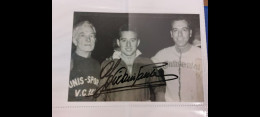 Sante Gaiardoni 13x18 Autografo Autograph Signed - Cyclisme