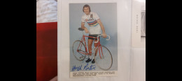 Hugh Porter 10x18 Autografo Autograph Signed - Cyclisme