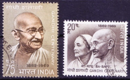 India Fine Used Mahatma Gandhi Stamps - Mahatma Gandhi
