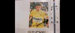 Bernard Thévenet 10x15 Autografo Autograph Signed - Cyclisme