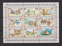 TRISTAN  DA  CUNHA    1980    Christmas  Scenes    Sheetlet    MH - Tristan Da Cunha