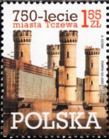 Poland - 2010 - Bridge In Tczew - 750 Years Of The City - Mint Stamp - Unused Stamps