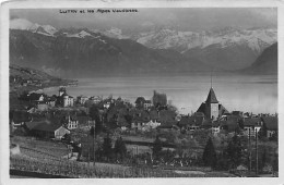 Lutry Et Les Alpes Vaudoises 1929 - Lutry