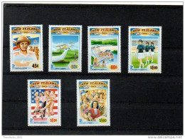 LOTTO FRANCOBOLLI NUOVI - STAMPS LOT MINT - NUOVA ZELANDA - NEW ZEALAND - AT WAR (II WORLD WAR - II GUERRA MONDIALE) - Collezioni & Lotti