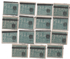 Espagne- Timbres De Bienfaisance - 1941   Surcharge -sur Le 5 Cts LOT Par 15 - N++ - Beneficiencia (Sellos De)