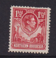 NORTHERN RHODESIA   - 1938 George VI 11/2d  Hinged Mint (b) - Rodesia Del Norte (...-1963)