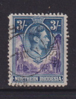 NORTHERN RHODESIA   - 1938 George VI 3s  Used As Scan - Rhodésie Du Nord (...-1963)