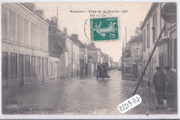 NEMOURS- CRUE DU 20 JANVIER 1910- RUE DE PARIS - Nemours