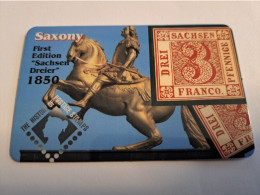 GREAT BRITAIN /20 UNITS / SAXONY SACHSEN DREIER / DATE 12/2002 PREPAID CARD / LIMITED EDITION/ MINT  **15913** - Collezioni