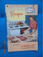 Recipes For Your Hotpoint Electric Range 1949 - Nordamerika