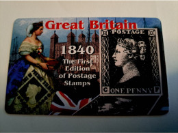 GREAT BRITAIN /20 UNITS /GREAT BRITAIN  1840 FIRST EDITION / DATE12/2010 PREPAID CARD / LIMITED EDITION/ MINT  **15925** - Collezioni