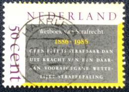 Nederland - C1/24 - 1985 - (°)used - Michel 1285 - 100j Wetboek Van Strafrecht - HAARLEM - Used Stamps