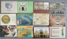 VATICANO - LOTE DE 12 CARPETAS DE ENTEROS POSTALES COMPLETAS - INTERI POSTALI - Postwaardestukken