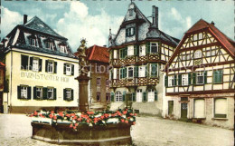 42569551 Heppenheim Bergstrasse Marktplatz Apotheke Brunnen Heppenheim (Bergstra - Heppenheim