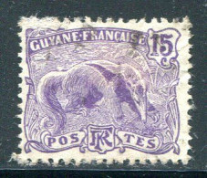 GUYANE- Y&T N°54- Oblitéré - Used Stamps