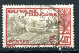 GUYANE- Y&T N°118- Oblitéré - Gebraucht