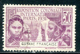 GUYANE- Y&T N°134- Oblitéré - Used Stamps