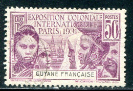 GUYANE- Y&T N°134- Oblitéré - Oblitérés